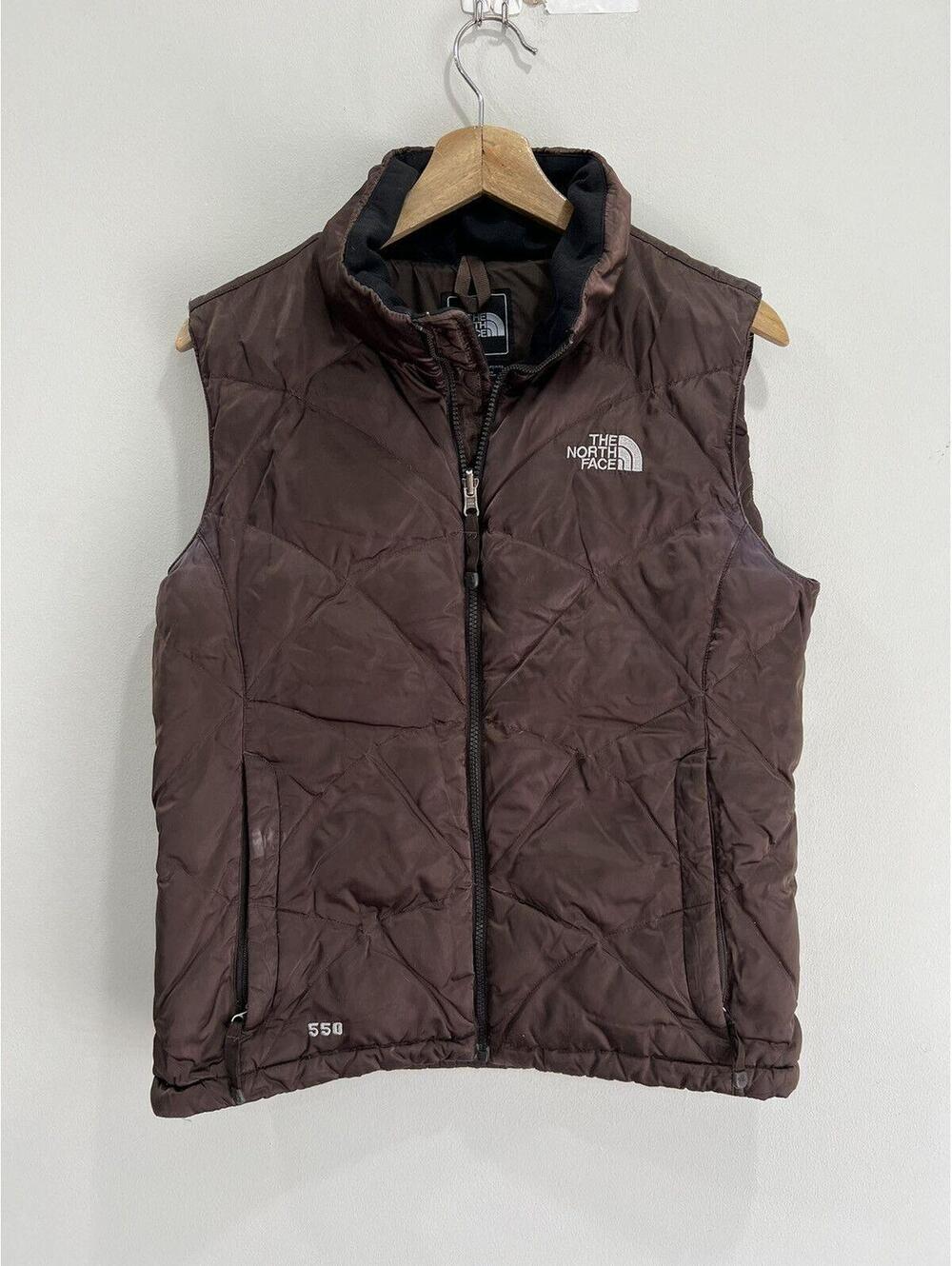 Vintage North Face Vest Brown